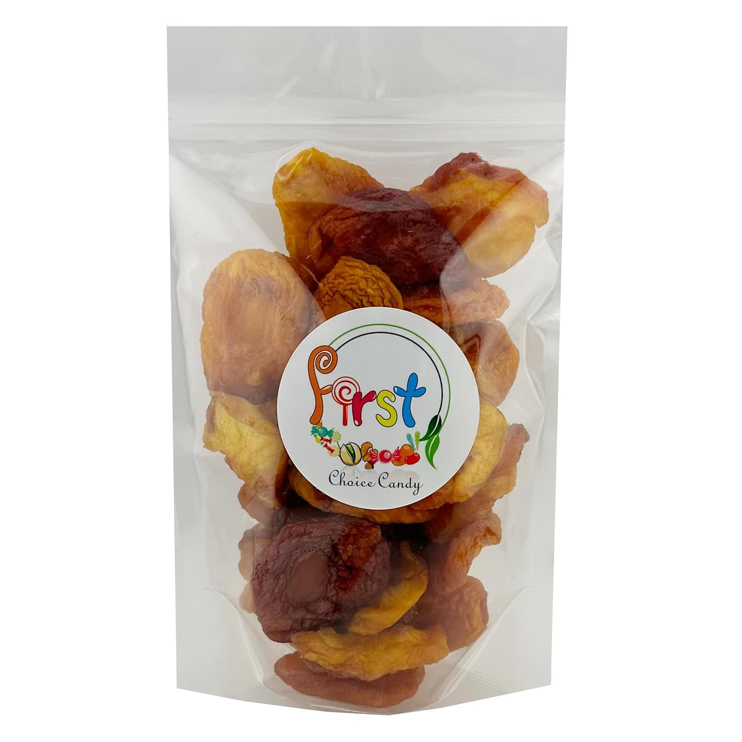 FirstChoiceCandy Fancy Dried Peaches, like Fresh, Sweet, and Super Food Snack, No Sugar Added - 2 Pound