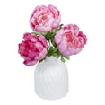 thumbnail image 4 of 13-inch Artificial Silk Pink Peony Summer Pick, for Indoor Use, by Mainstays, 4 of 8