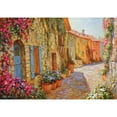 thumbnail image 3 of Obuchovsky, Yury 24x18 Black Modern Framed Museum Art Print Titled - Street in Provence, 3 of 5