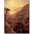 thumbnail image 1 of Ceramic Tile Mural-Albert Bierstadt Landscapes Painting 110. 36" w x 48" h using (12) 12 x 12 ceramic tiles, 1 of 3