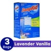 DampRid Hanging Moisture Absorber, Lavender Vanilla, 14 oz, 3 Pack