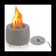 thumbnail image 1 of Hoguera de Sobremesa, Fogata de HormigóN PortáTil, Fogata de Etanol Fogata de Mesa, TazóN de Fuego, Chimenea EléCtrica Personal, 1 of 5