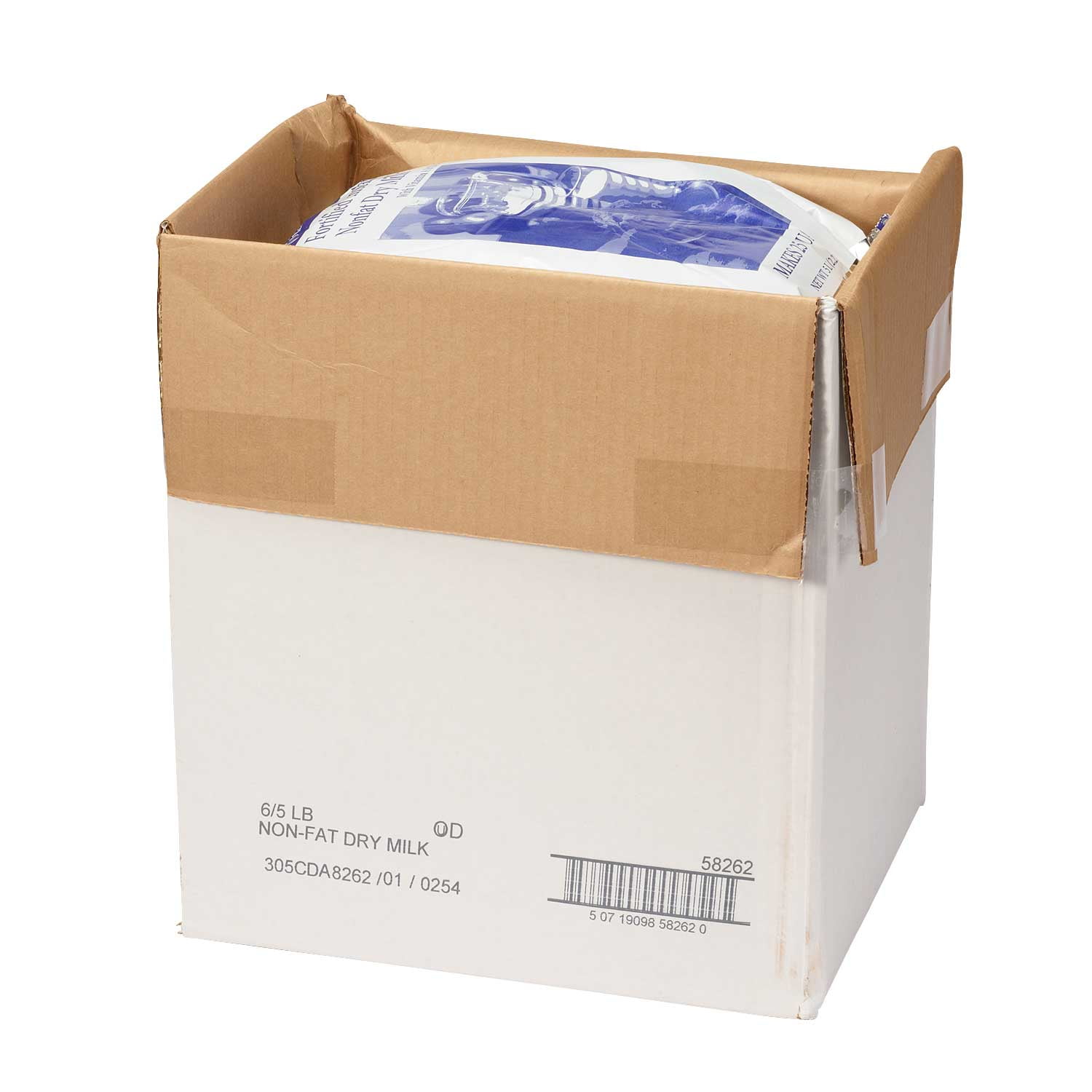Chefs Companion Nonfat Dry Milk Instant Fortified Low Heat, 5 Pound -- 6 per case.