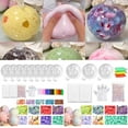 thumbnail image 5 of Milky Blank Skins Empty Stress Ball Kit,Blank Pressure Ball Skin Kit,Vacuum Stress Kits Ball with, 5 of 9