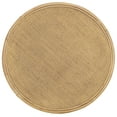 thumbnail image 6 of Safavieh Arvid Coastal Round Rattan Coffee Table, Honey Brown Wash, 6 of 10