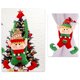 thumbnail image 2 of Modelo femenino hebilla de cortina de elfo de dibujos animados de Navidad muñeca hebilla de cortina para puerta colgante de árbol de Navidad vestir 65x35cm Material: tela ANGGREK Otros, 2 of 8