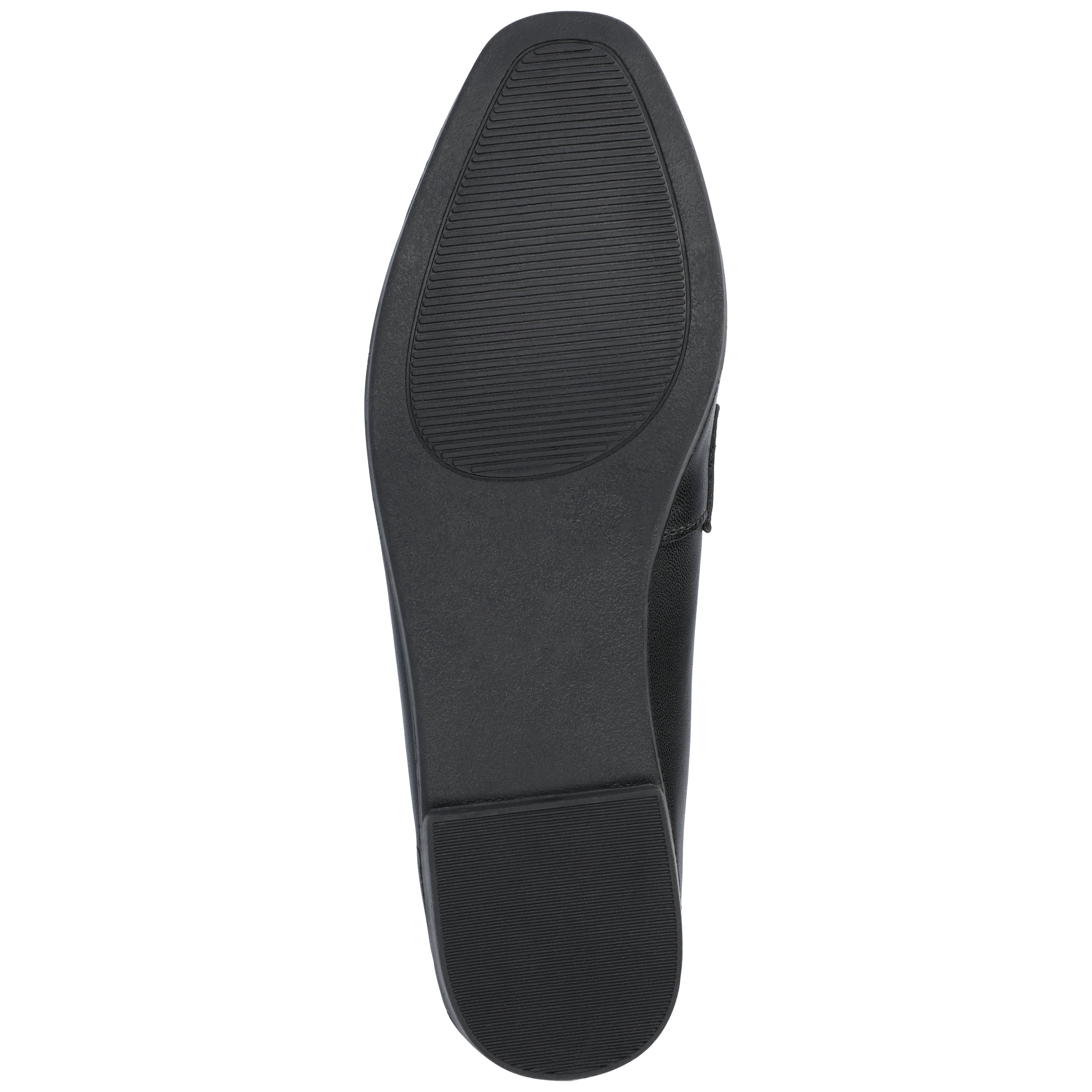 Journee Womens Myeesha Loafer Slip On Square Toe Dress Flats