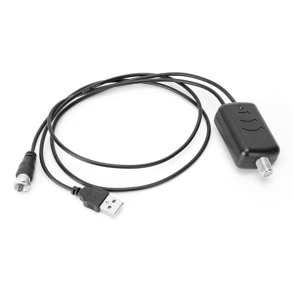 Potente amplificador de antena de señal HDTV digital para interiores que mejora la recepción de más canales