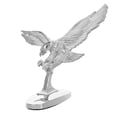 thumbnail image 2 of Adorno de águila para capó de coche, pegatina de pájaros 3D, insignia universal, escultura, adornos, estilo automotriz, capó de metal., 2 of 6