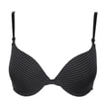 thumbnail image 2 of Deepwonder Women's 3/4 Cup Coverage Lightly Padded Racerback Underwire T-Shirt Bra Front Closure Smoothing Bras, 2 of 6