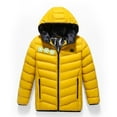 thumbnail image 3 of Hicidod Kids Heated Jacket Lightweight Thicken Electric Heated Down Coats Windproof Water-Resistant Hooded Warm Heated Clothing, 3 of 9