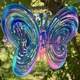 thumbnail image 3 of Carillones de viento giratorios para colgar al aire libre, jardín, balcón, globo, mariposa y pájaro, decoración de molino de viento, 3 of 8
