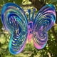 thumbnail image 2 of Carillones de viento giratorios para colgar al aire libre, jardín, balcón, globo, mariposa y pájaro, decoración de molino de viento, 2 of 7