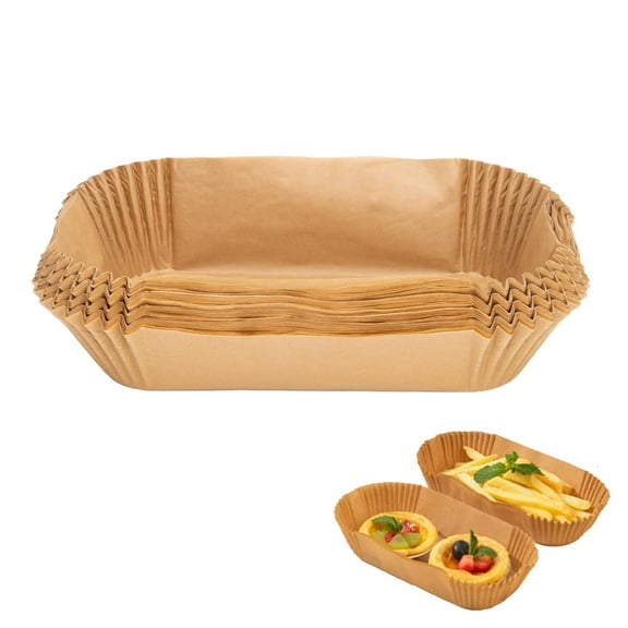 100 Pcs Loaf Pan Liners for Baking Bread 9x5 Inch Non-Stick Pre Formed Parchment Paper for Bread Pan Ideal sposable Loaf Breads Liners for Baking Toast Cakes Banana Breads Brown