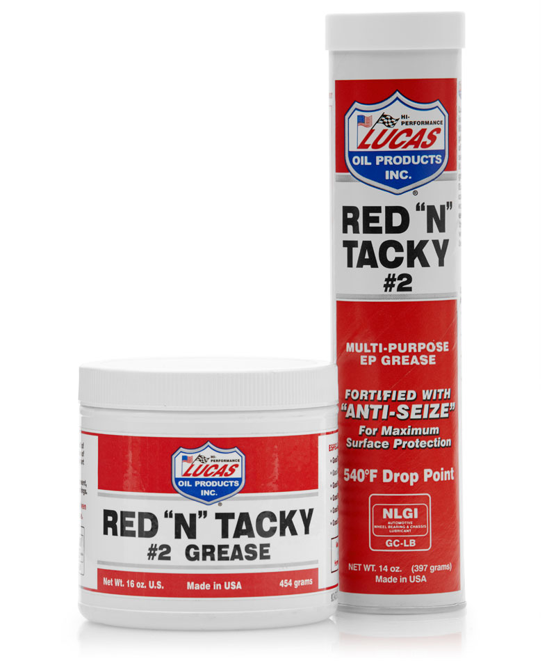 Lucas Oil Products Red "N" Tacky Grease NLGI2