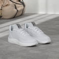 thumbnail image 2 of Zapatillas de tenis Feethit para mujer, zapatillas para caminar, ligeras e informales, para viajes, gimnasio, trabajo, camarera, enfermera, color blanco claro, 6.5, 2 of 6