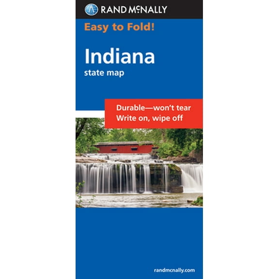 Pre-Owned Indiana State Map (Paperback) 0528994794 9780528994791