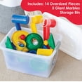thumbnail image 5 of MindWare Junior Marble Run, My First Marble Run Set, Toddler Building Game, 5 of 8