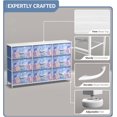 thumbnail image 4 of LLisha Kids Dresser with 9 Drawers - Storage Unit Organizer Chest for Clothes - Bedroom, Kids Room, Nursery, & Closet, 4 of 12