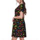 thumbnail image 2 of Balery Berries Vestidos sueltos de manga corta para mujer, vestidos de verano 2025, vestidos casuales de corte A con vuelo., 2 of 6