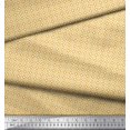 thumbnail image 2 of Soimoi Viscose Chiffon Fabric Geometric Small Printed Craft Fabric by The Yard 42 Inch Wide, 2 of 3