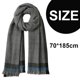 thumbnail image 2 of Bufandas de cuadros escoceses para mujer, chal de invierno con borlas de cachemira y cuadros grandes, bufandas de gran tamaño, bufandas cálidas y acogedoras para invierno y otoño, 2 of 6