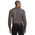 thumbnail image 2 of Port Authority Long Sleeve Easy Care Shirt-S (Bark), 2 of 6