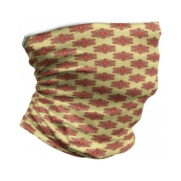 Mandala Neck Gaiter, Floral Like Surreal, Unisex, Multicolor, by Ambesonne