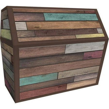 UPC: 0194629108510 | Teacher Created Resources Reclaimed Wood Design Chest Pack of 2