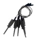 thumbnail image 2 of Línea de Pinza Macarena de Prueba de Sonda de Cable Negro 5 Piezas, 2 of 7