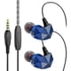 thumbnail image 1 of Auriculares con cable, 3,5 mm, estéreo, bajo, Auriculares con cable, teléfono móvil, tableta, Auriculares internos, azul 1 par Eigraketly EL001673-04B, 1 of 2