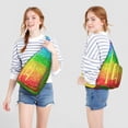thumbnail image 2 of Abstract Geometric Sling Backpack - Modern Artistic Pattern Crossbody Bag, Lightweight Fashion Pack for Urban Commute, 2 of 4