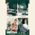 thumbnail image 3 of Oubit Folding Fan,USB Small Fan Portable USB Desk Fan Desktop Fan Smooth Operation, 3 of 5