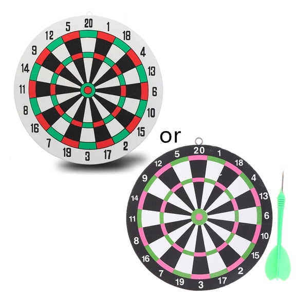 Shooting Game Dartboard with Lightweight Tip Darts for Toddler Family Game Gift
