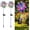 White*2, variant on Magical Holographic Rainbow Solar Pinwheel Lights, Color Changing LED Windmill Garden Stakes, Waterproof Kinetic Yard Art, Glowing Outdoor Landscape Decor for Lawn, Patio, Pathway (White)