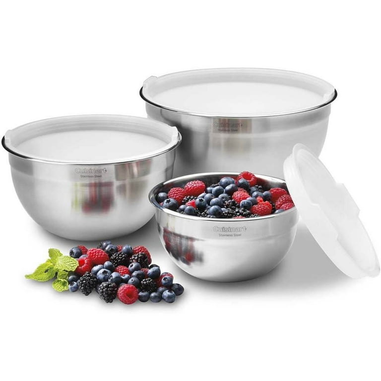 Cuisinart CTG 00 3mbm Set of 3 BPA Mixing Bowls Multicolored for sale  online