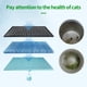 thumbnail image 5 of Greeniant Filtro de fuente para mascotas de 16 piezas, esponja para perros y gatos, componentes para máquina de beber, filtro, componente de filtración, Suministros para perros Greeniant BFH001220-00, 5 of 6