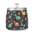 thumbnail image 7 of Yayeee Ashtray with Lid for Cigarette Smokeless Stainless Steel Home Ash Holder, Cute Dinosaur, 7 of 7