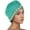 Green, variant on Fgnfyis Women Hat Ruffle Cancer Chemo Turban Wrap Cap Scarf Shawl Bomber Hats Green