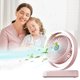 thumbnail image 4 of 2025 Desktop Shaking Fan Air Circulation Fan Desktop Dormitory Small Fan Supplementary Lighting Fan, 4 of 6