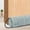 Gray, variant on XYRSRUW Door Stop Strip, High-Quality Polyester and Glass Bead Gasket, Effective Sound Insulation and Wind Barrier, Ideal for Carpets, Tiles, and Wood Floors(Gray)