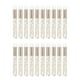 thumbnail image 4 of 20x cepillos de champú de pestañas portátiles uso en salón de casa lavado de extensiones de pestañas cepillos de pestañas cepillo de limpieza de Dorado Sunnimix  limpiador de cepillos de lavado, 4 of 7