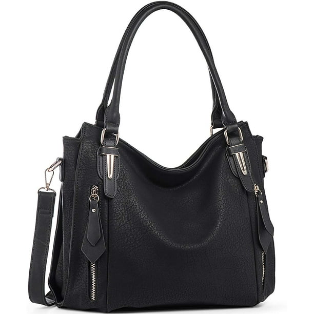 JOYSON Women's Shoulder Bag,Handbags,Tote Zipper Purse PU Leather Top ...