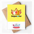 thumbnail image 1 of berton Cartes de Vœux Joyeux Anniversaire empress fignity euo Enveloppes Vierges, 1 of 3