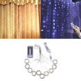 thumbnail image 1 of Luces de alambre de cobre 200LED Luz de cadena de hadas USB Cool White_2 meter Salvador Barra de lámpara de tira LED, 1 of 9