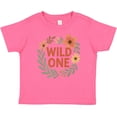 thumbnail image 3 of Inktastic Wild One Floral First Birthday Boys or Girls Baby T-Shirt, 3 of 5