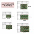 thumbnail image 6 of Christmas Tree Outdoor Rug 6x9 Ft, Non Slip Washable Area Rug, Xmas Pine Tree Red Bow Winter Geometric Green Patio Rugs Carpet Runner, Large Floor Mat for Indoor/Outdoor Deck Porch Camping, 6 of 8