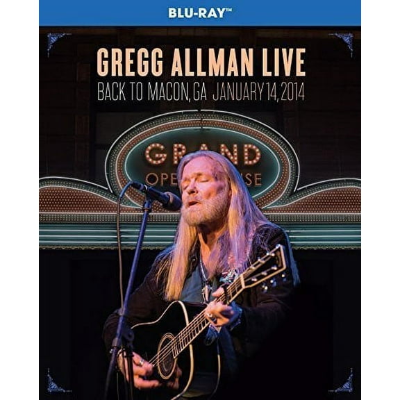 Gregg Allman Live: Back to Macon, GA (Blu-ray), Rounder, Music & Performance