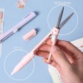 thumbnail image 4 of Pen Scissors Foldable Detachable Pen-shaped Dual-use Sharp Blade Paper Cutting Students Craft Engraving Pen Stationery Supply, 4 of 7