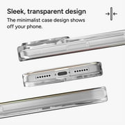 ZAGG Clear Snap with Kickstand - Apple iPhone 17 Pro Max Clear Case with MagSafe and Built-In Kickstand